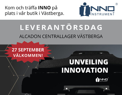 Kom och träffa INNO på plats i Västberga.
Onsdag 27 sep kl 08.00 – 16.00